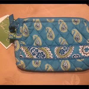 NWT Vera Bradley Bermuda Blue Cosmetic Bag
